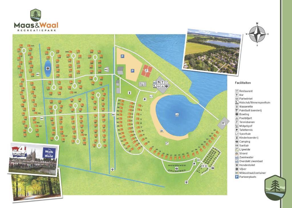 Vakantiewoning Maas En Waal 277 Ewijk Exteriör bild